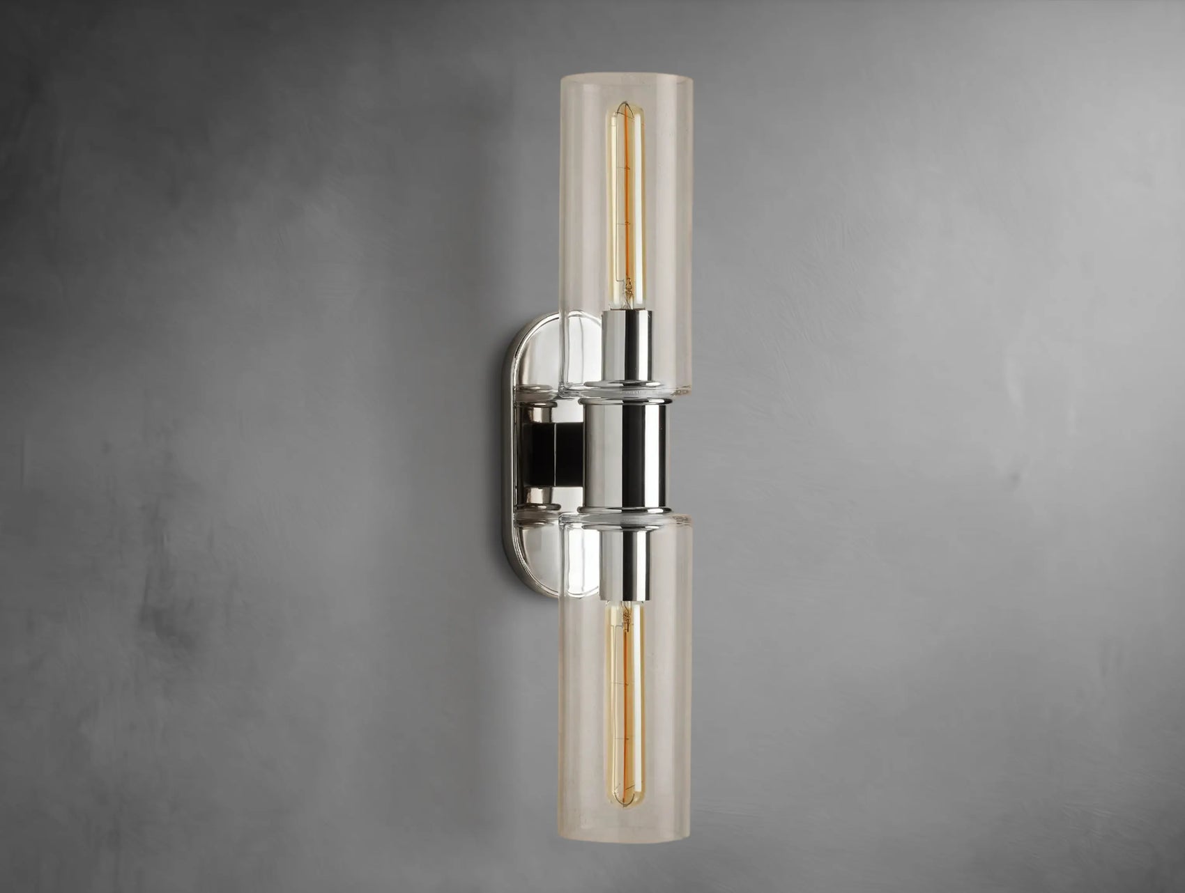 Harly Double Sconce in Clear