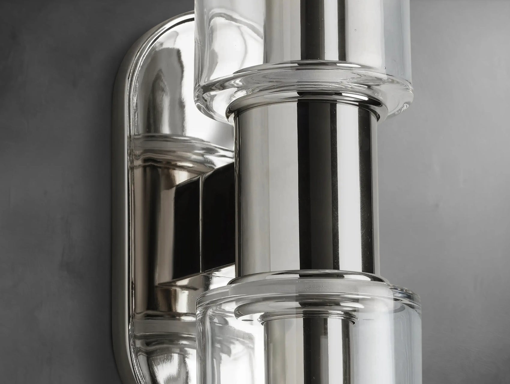 Harly Double Sconce in Clear