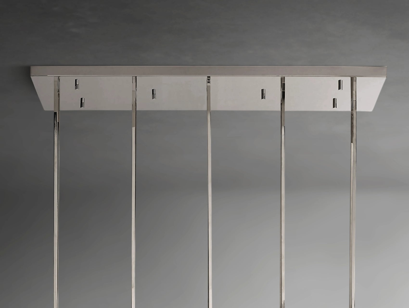 Avenor Crystal Triple Bar Linear Chandelier