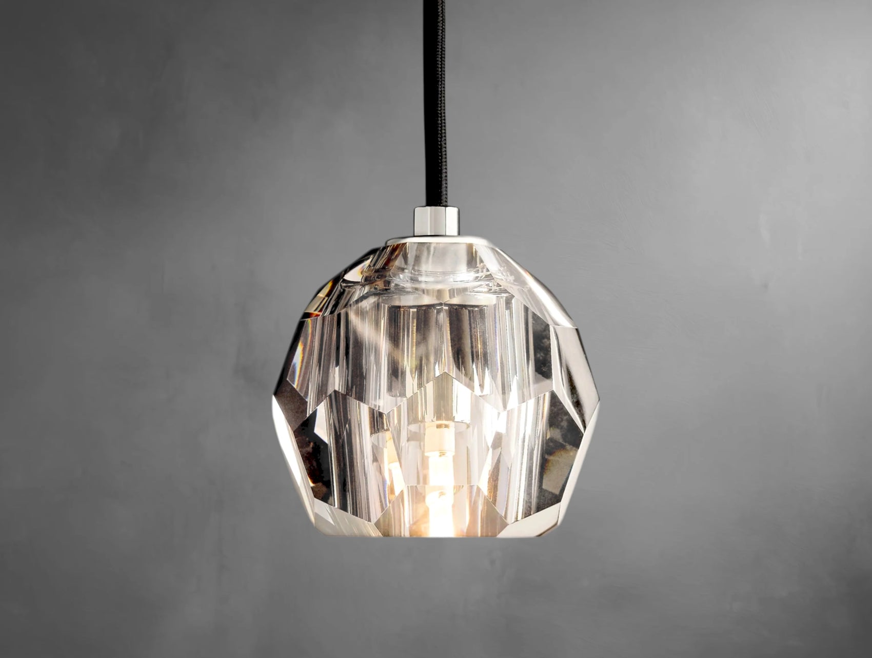 Faceted Crystal Pendant