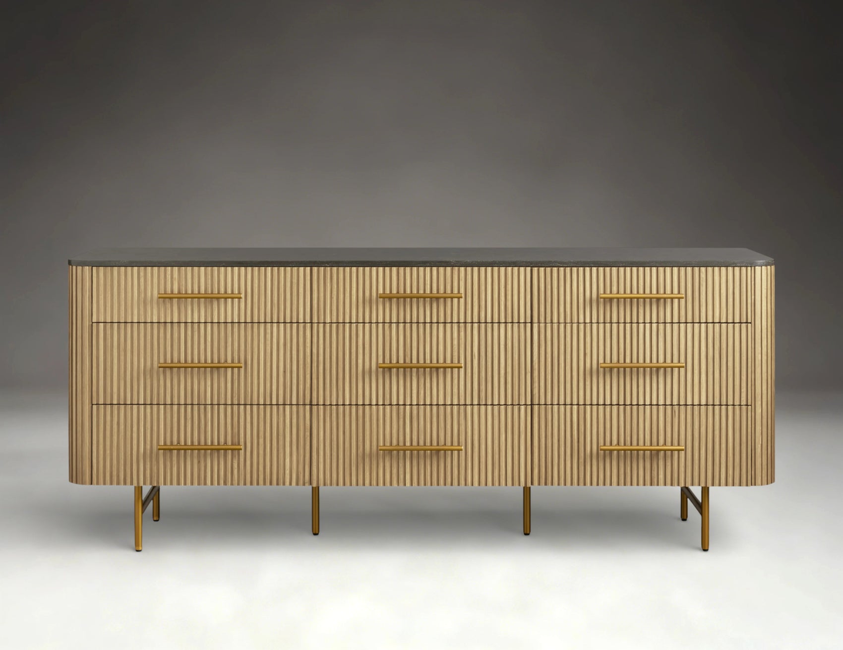 Pinecrest Nine-Drawer Dresser