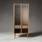 Cana Wardrobe Glass Cabinet